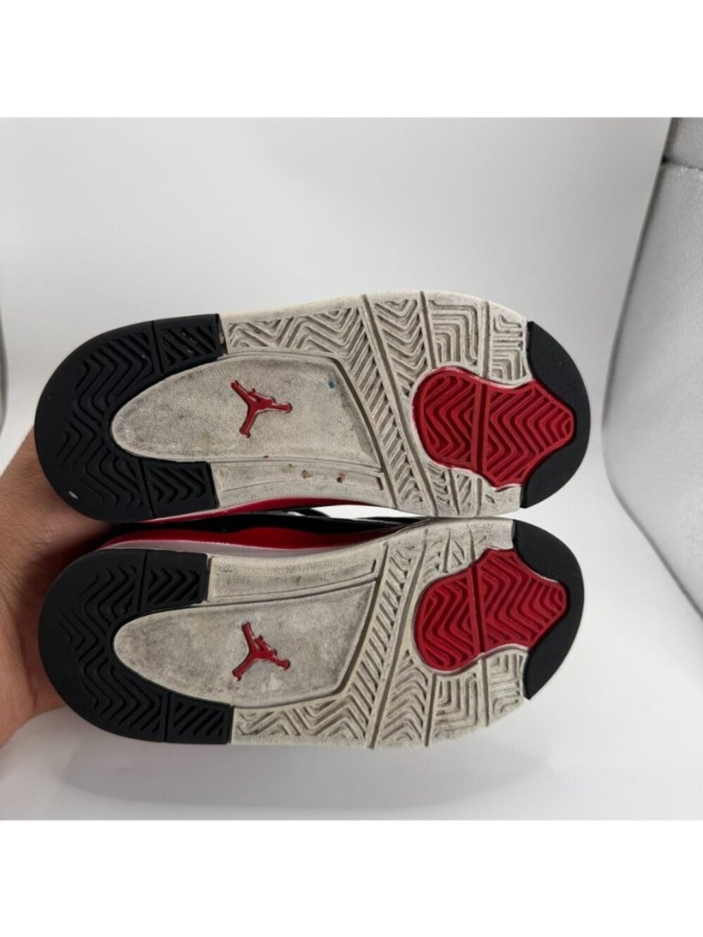 Nike Air Jordan Dub Zero Retro Shoes Kids Size 9C Black Red DV1358-162 - Picture 9 of 10